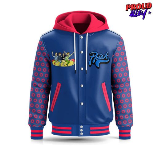 Phish Riviera Maya 2025 Hooded Varsity Jacket