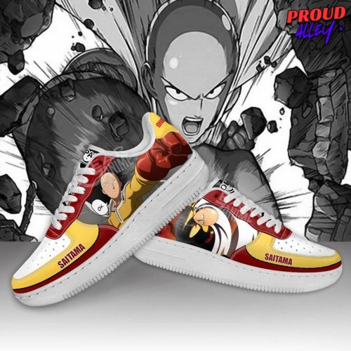 Saitama One Punch Man Limited Edition Nike Air Force 1