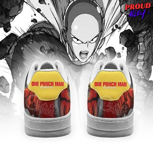 Saitama One Punch Man Limited Edition Nike Air Force 1