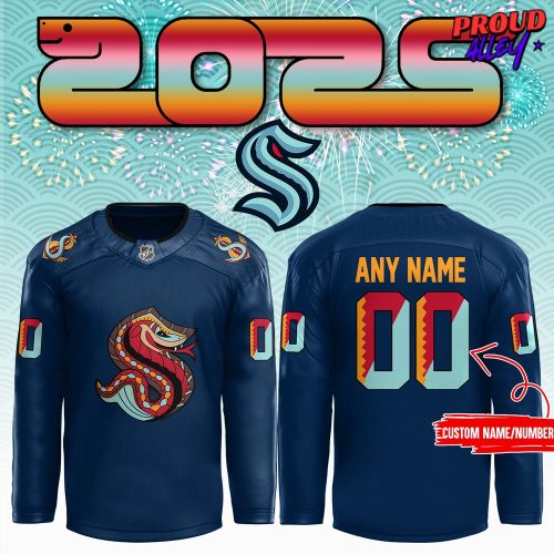 Seattle Kraken Lunar New Year 2025 NHL Hockey Jersey