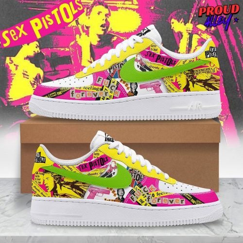 Sex Pistols Band Limited Edition Nike Air Force 1