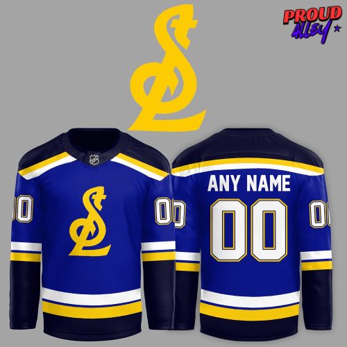 St. Louis Blues New Logo 2025 Blue Hockey Jersey