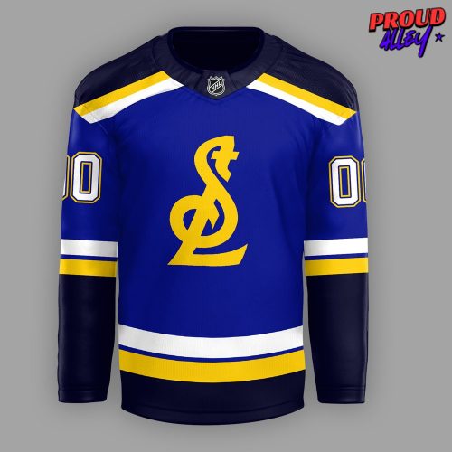 St. Louis Blues New Logo 2025 Blue Hockey Jersey