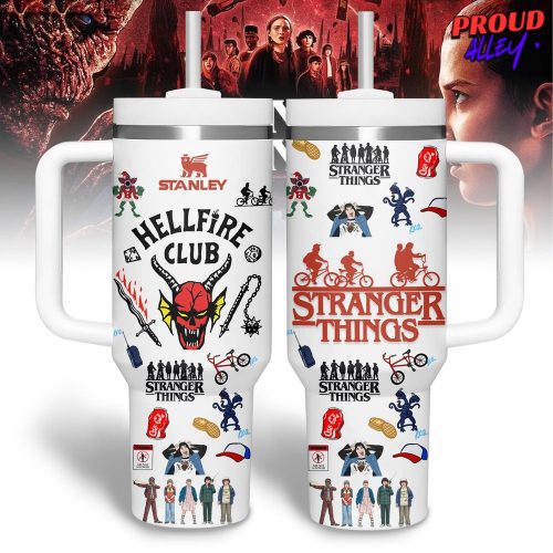 Stranger Things Hellfire Club Stanley Tumbler Cup