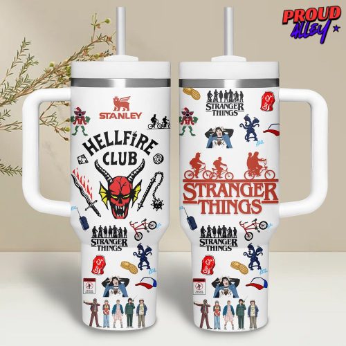 Stranger Things Hellfire Club Stanley Tumbler Cup