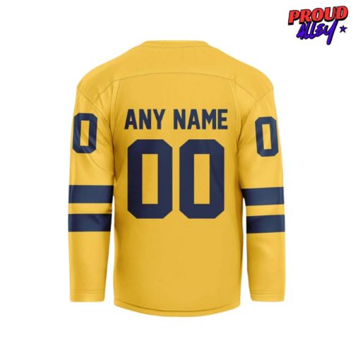 Sweden Team 4 Nation Face Off 2025 Hockey Jersey