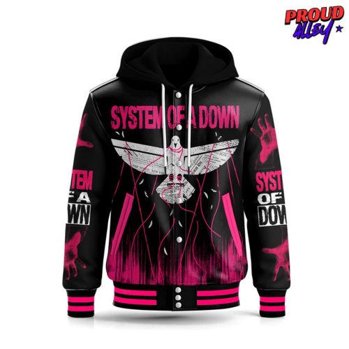 System of a Down Hooded Varsity Jacket