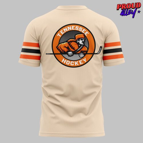 Tennessee Ice Hockey Cream 2025 TShirt