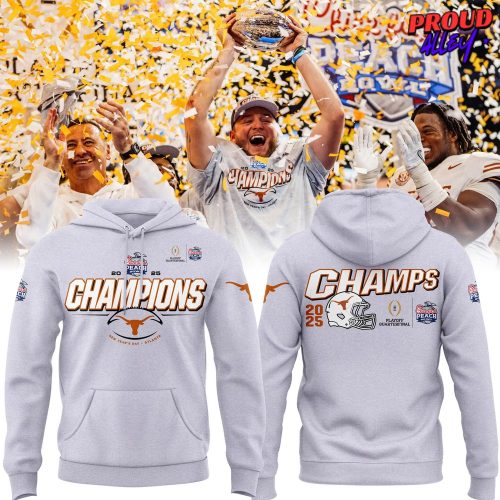 Texas Longhorns 2025 Chick-fil-A Peach Bowl Champions Hoodie