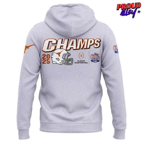 Texas Longhorns 2025 Chick Fil A Peach Bowl Champions Hoodie