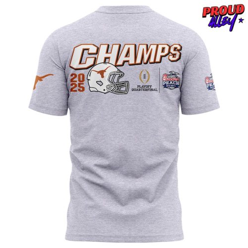 Texas Longhorns 2025 Chick Fil A Peach Bowl Champions TShirt