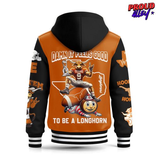 Texas Longhorns Cotton Bowl 2025 Hooded Varsity Jacket