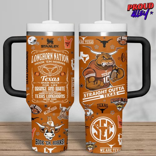 Texas Longhorns Straight Outta Stanley Tumbler Cup