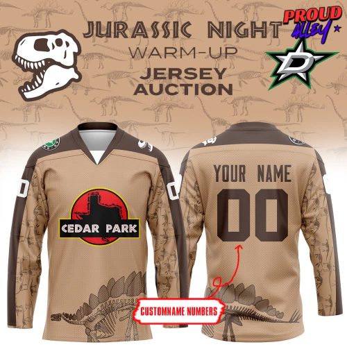 Texas Stars Jurassic Night Special Edition Hockey Jersey