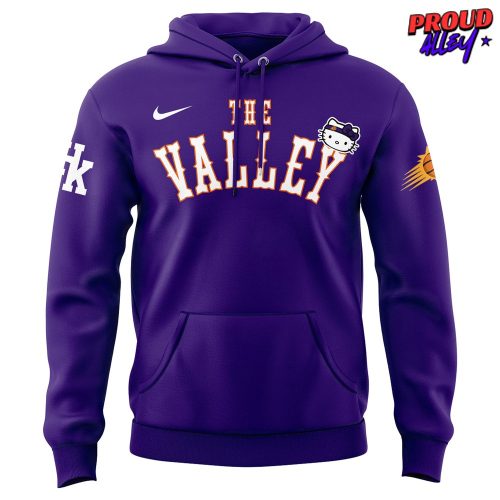 Valley Phoenix Suns x Hello Kitty Night Purple Hoodie