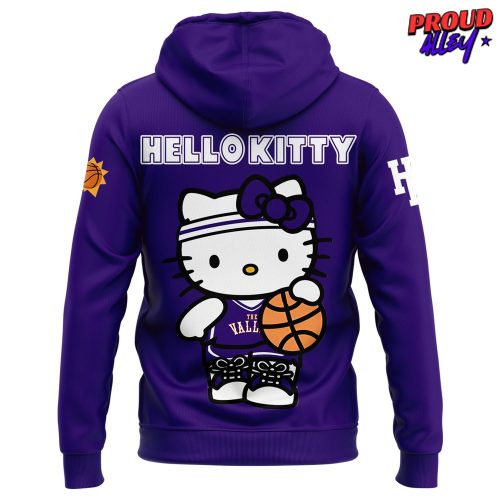 The Valley Phoenix Suns x Hello Kitty Night Purple Hoodie