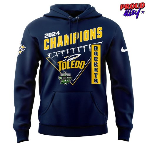 Toledo Rockets GameAbove Sports Bowl Champions 2024 Hoodie