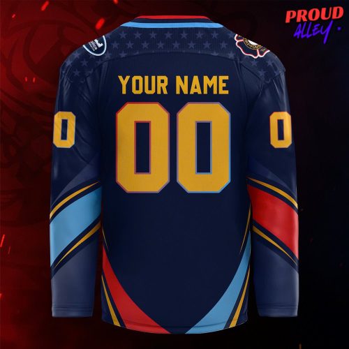 Toledo Walleye Fire Police Hockey Jersey