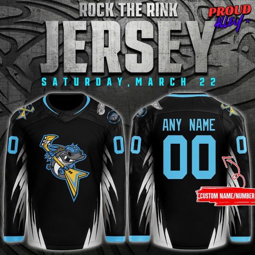 Toledo Walleye Rock The Rink Night 2025 Hockey Jersey