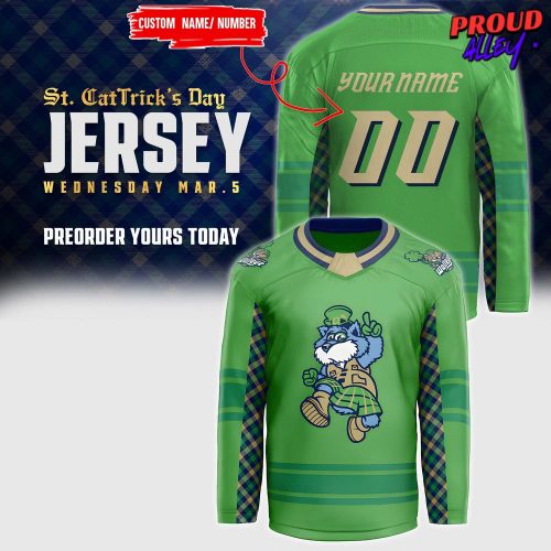 Toledo Walleye x St. CatTricks Day 2025 Hockey Jersey