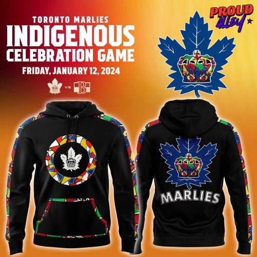 Toronto Marlies Indigenous Celebration Game Special Hoodie