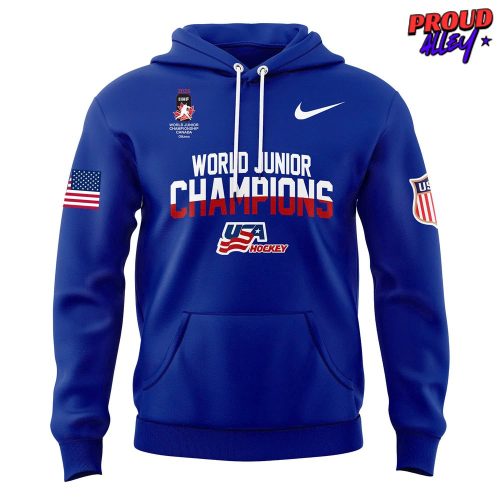 USA Hockey 2025 IIHF World Junior Champions Hoodie