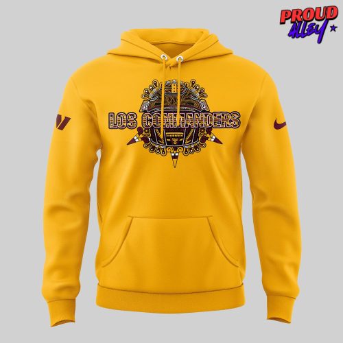 Washington Commanders Hispanic Heritage Night Gold Hoodie