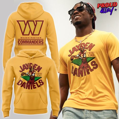 Washington Commanders Jayden Daniels Special Edition Hoodie