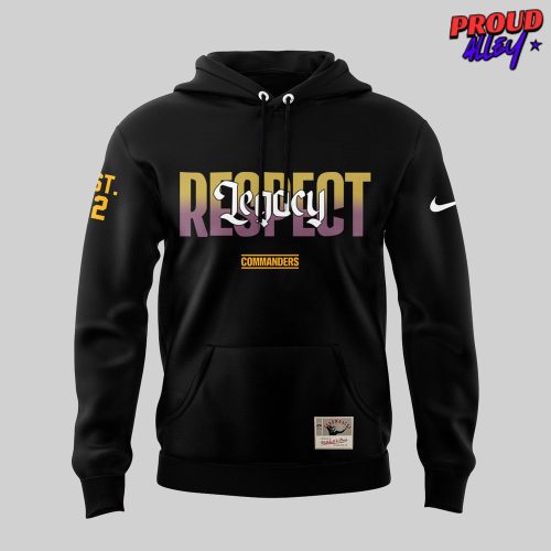 Washington Commanders Legacy Respect Limited Hoodie