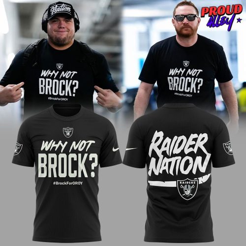 Why Not Brock? Brock For OROY Las Vegas Raiders T-shirt