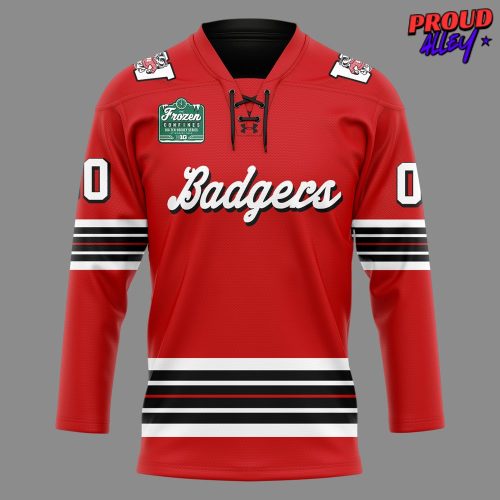 Wisconsin Badgers Frozen Confines 2025 Hockey Jersey