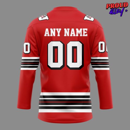 Wisconsin Badgers Frozen Confines Wisconsin 2025 Hockey Jersey