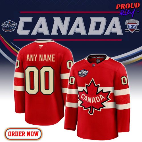 4 Nation Face Off 2025 Canada Ice Hockey Jersey