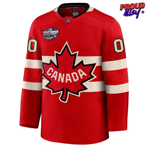 4 Nation Face Off 2025 Canada Ice Hockey Jersey