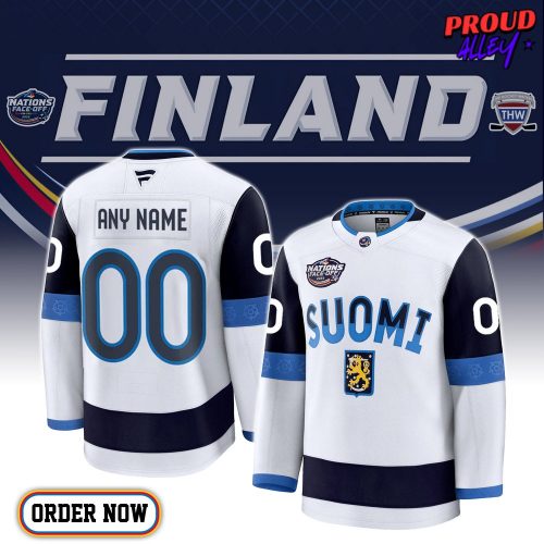 4 Nation Face Off 2025 Finland Ice Hockey Jersey