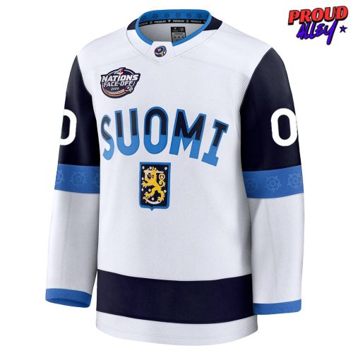 4 Nation Face Off 2025 Finland Ice Hockey Jersey