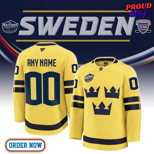 4 Nation Face Off 2025 Sweden Ice Hockey Jersey