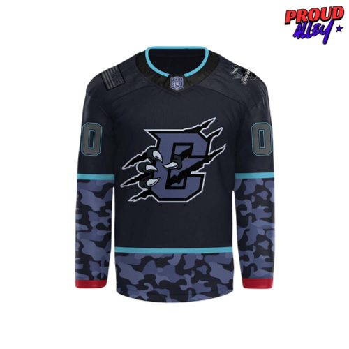 Columbus River Dragons Military Night Special Hockey Jersey