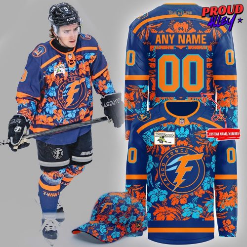 Fargo Force x The Ride The Wave Special Hockey Jersey