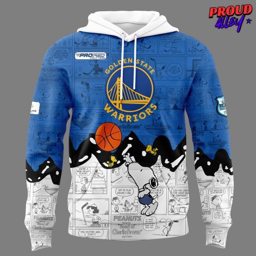 Golden State Warriors Anniversary of Peanuts Special Hoodie