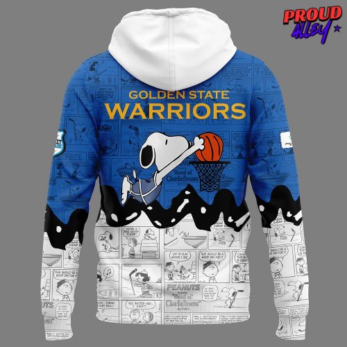 Golden State Warriors Anniversary of Peanuts Special Hoodie