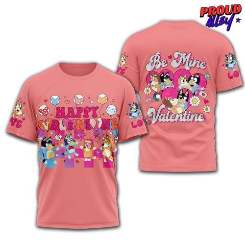 Happy Valentine Bluey Special Edition TShirt