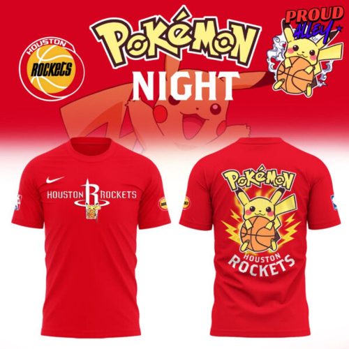 Houston Rockets x Pokémon Night 2025 Hoodie