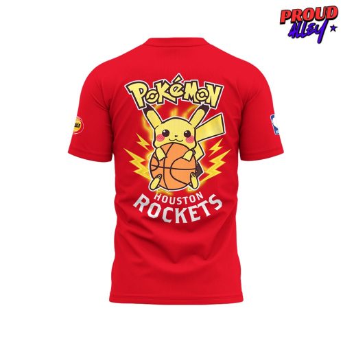 Houston Rockets x Pokemon Night 2025 TShirt