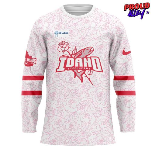 Idaho Steelheads Pink in the Rink Special Hockey Jersey