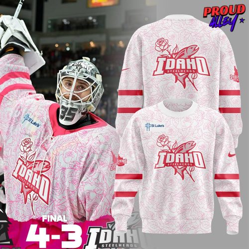 Idaho Steelheads Pink in the Rink Special Hoodie