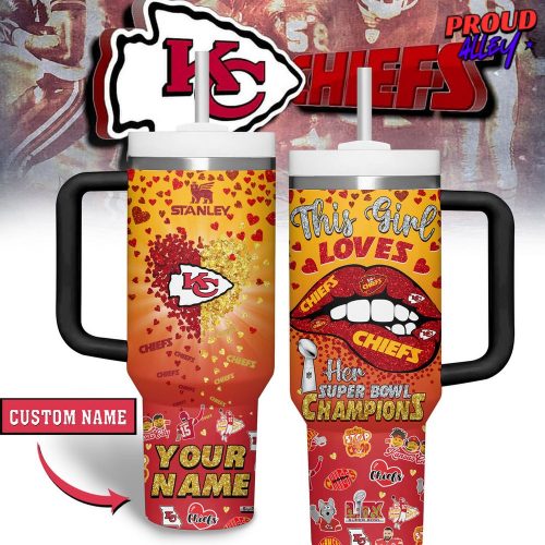 Kansas City Chiefs Super Bowl Champions Stanley Tumbler Cup