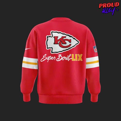 Kansas City Chiefs x Super Bowl LIX Red Sweatshirt