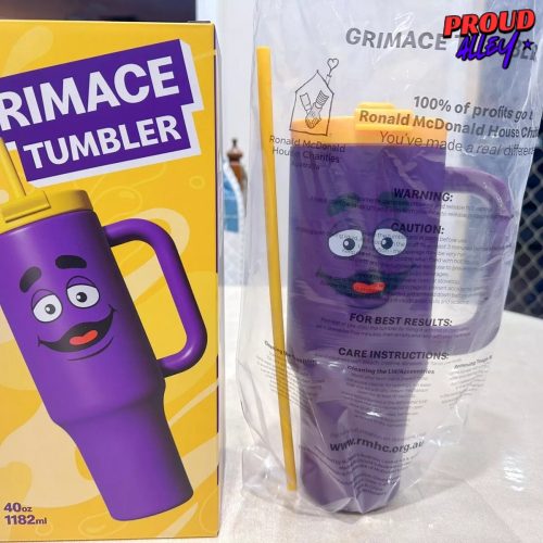 McDonalds 2025 AU Exclusive Grimace Tumbler Cup 40oz