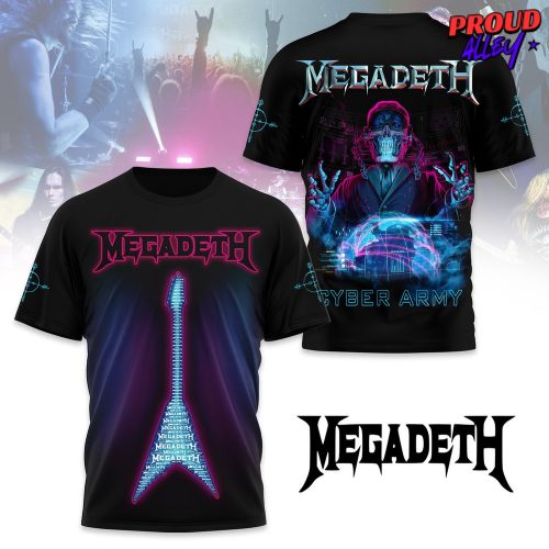 Megadeth Cyber Army Special Edition TShirt